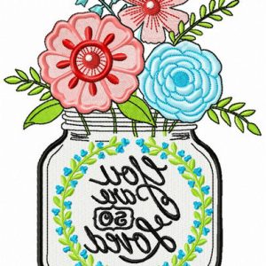 You are so loved embroidery design