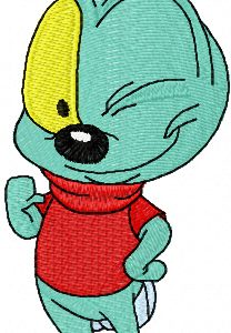 Zipper 1 embroidery design