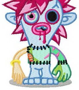 Zommer embroidery design