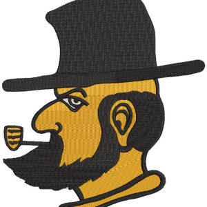 Appalachian State Mountaineers Alternate Logo 2014 embroidery design