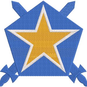 Pi kappa phi logo embroidery design